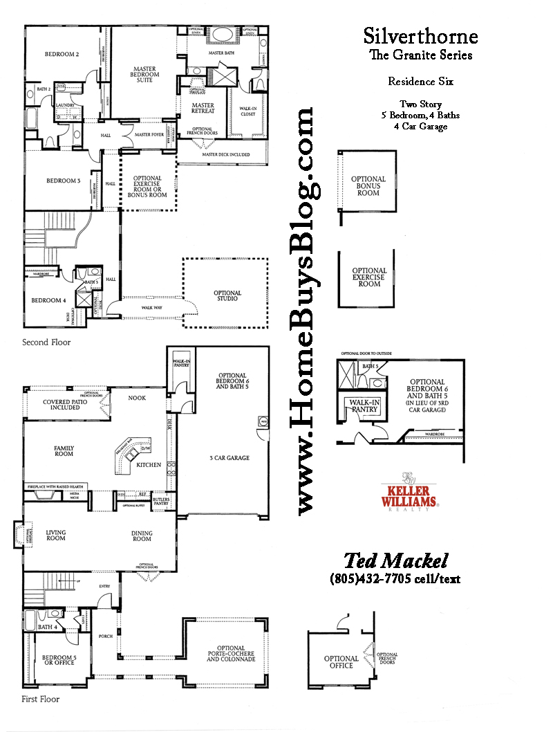 Silverthorne Tract Simi Valley Floor Plans