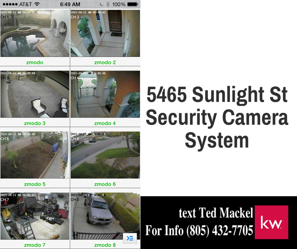 5465 Sunlight Color Security Camera