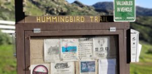 Hummingbird Trail head